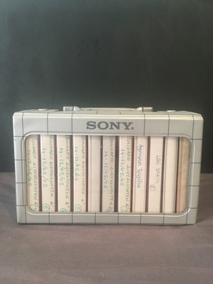 Sony bag used with 10 Sony 90 cassettes