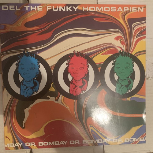 Del Tha Funkee Homosapien Dr. Bombay 12" Maxi Single used, Hip-Hop
