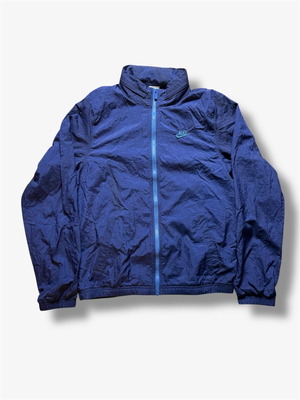 Nike windbreaker jacket men's size small like new blue