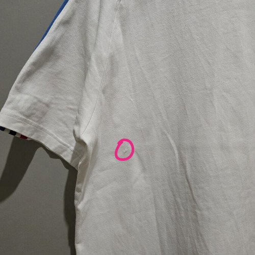 Adidas tshirt men's size S, like new, white with small defect