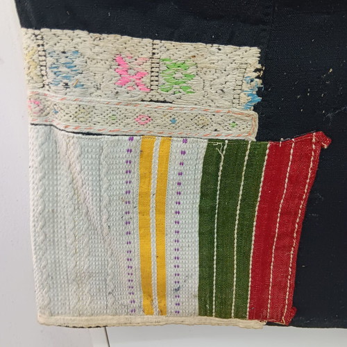 Traditional collectible wool folk art dress used