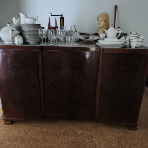 Buffet made of walnut used