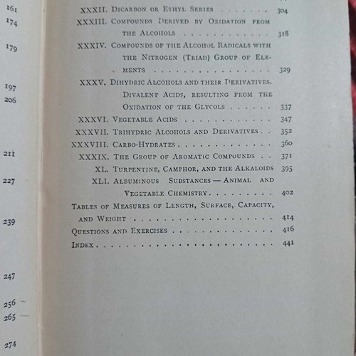 Lessons in Elementary Chemistry used, Inorganic and Organic by Sir Henry E. Roscoe
