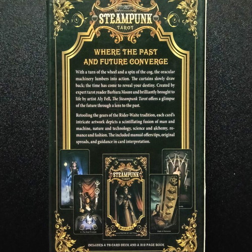 Steampunk Tarot deck used by Barbara Moore