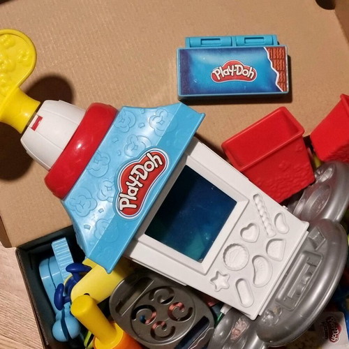 Play Doh molds and tools used, animals, sweets, shapes, Toy Story