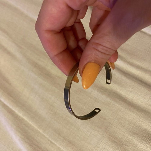 Handcuff bracelet used