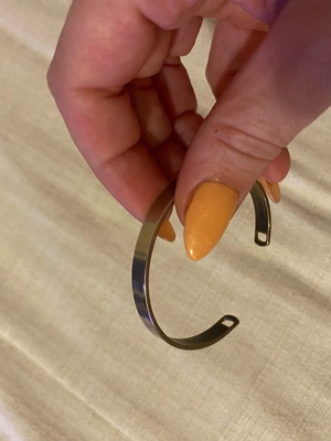 Handcuff bracelet used