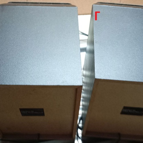 Speakers used, pairs of various types without electronics