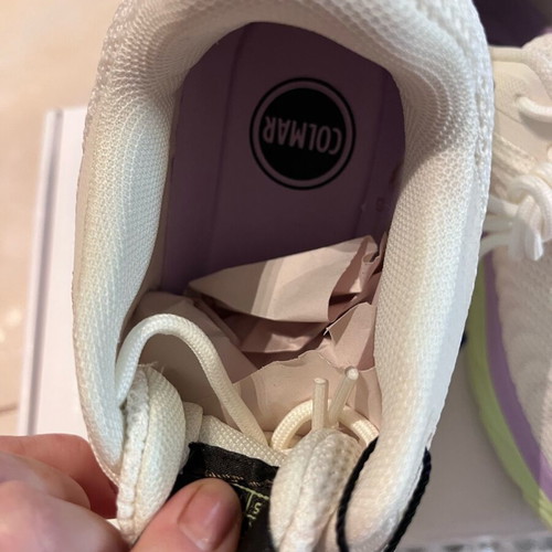 Colmar trainers brand new, size 40, beige and green