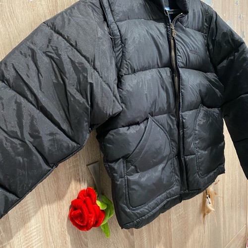 Men's down jacket like new, black, size M