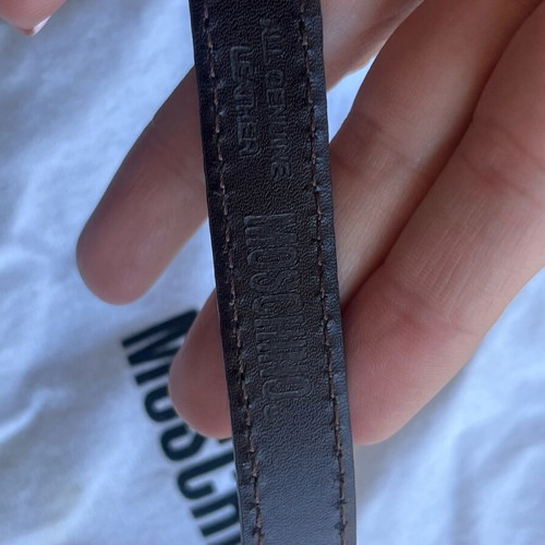 Moschino red belt like new