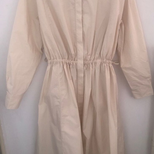 COS cream cotton dress like new, size XL