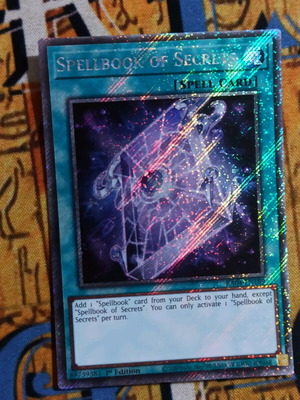 Spellbook Of Secrets κάρτα Yu-Gi-Oh! σαν καινούργιο