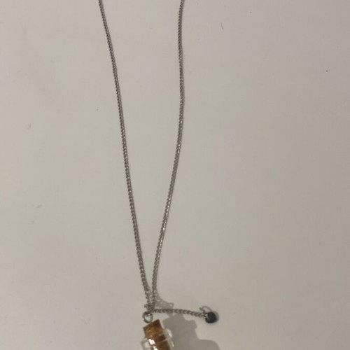 Handmade sea treasure necklace new with shells and sand