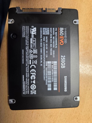 Samsung 860 EVO SSD 250GB