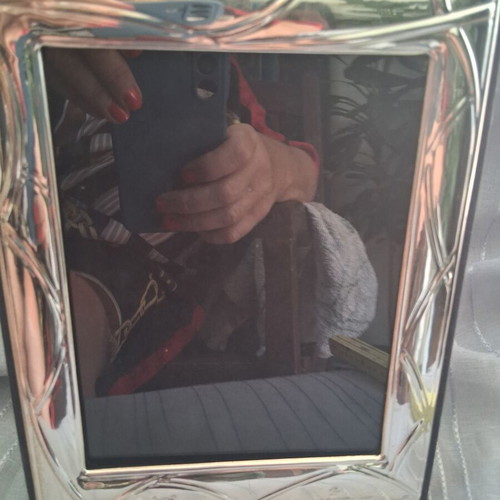Silver frame 925 with design, 23×18cm