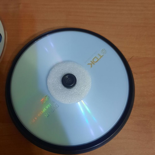 DVD-R recordable discs like new, pack of 7, 4.7GB, 16x speed