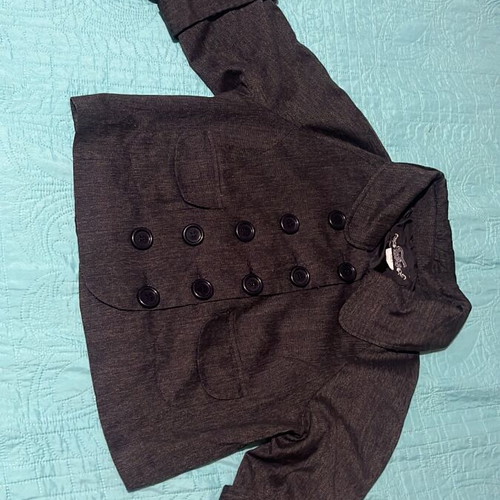 Thesis vintage cropped jacket with bell sleeves, large