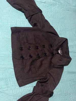 Thesis vintage cropped jacket with bell sleeves, large