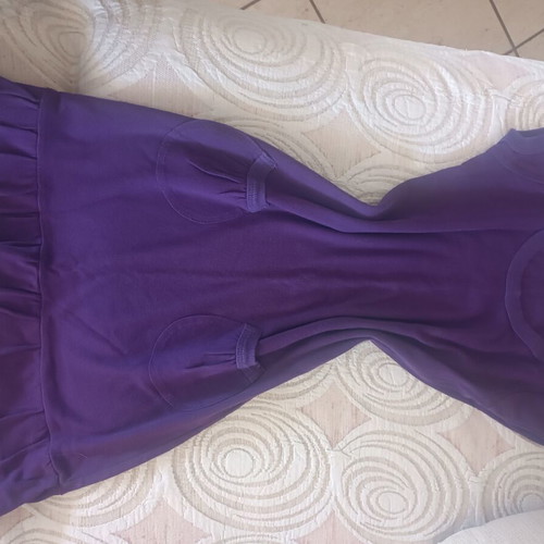 La Palma purple mako dress one size like new
