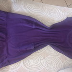 La Palma purple mako dress one size like new