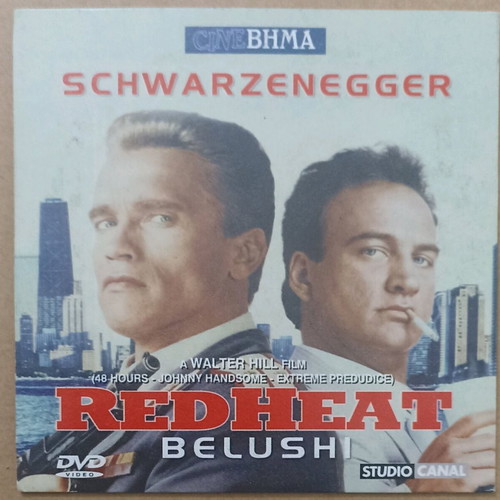 DVD Schwarzenegger, Belushi - Red Heat unused with subtitles