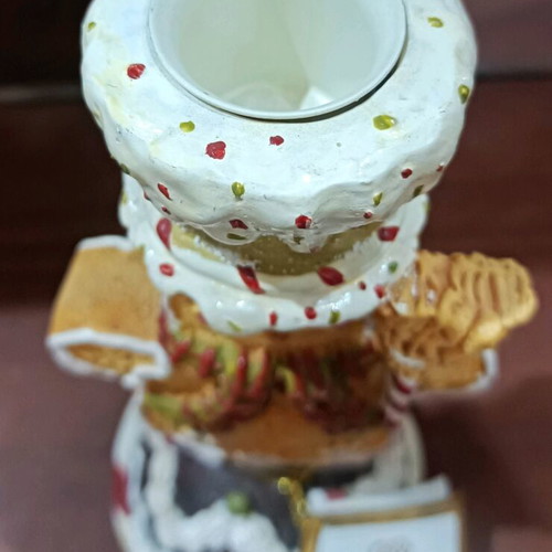 Trimar vintage cookie candlestick new