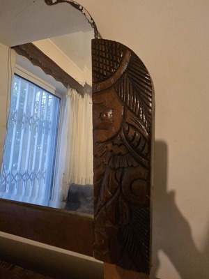 Buffet used with mirror