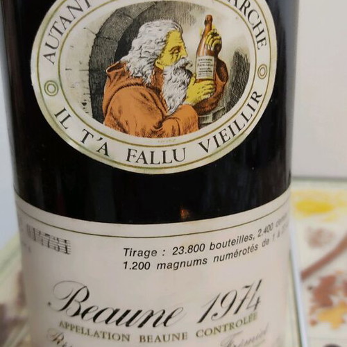 Patriarche Pere et Fils French wine 1974 new