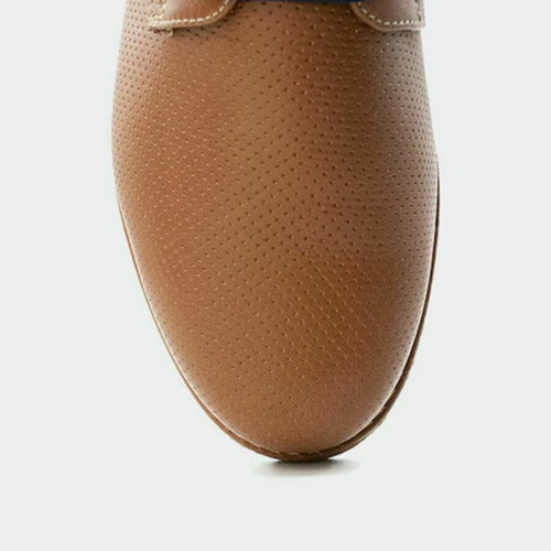 Robinson leather shoes size 39 like new, brown casual