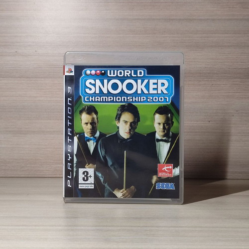 World Snooker Championship 2007 PS3 game like new, English
