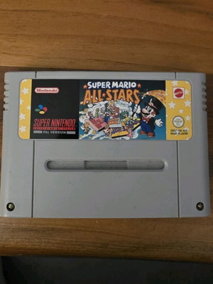 Super Nintendo game cartridges used, pack of 3, including 4-in-1