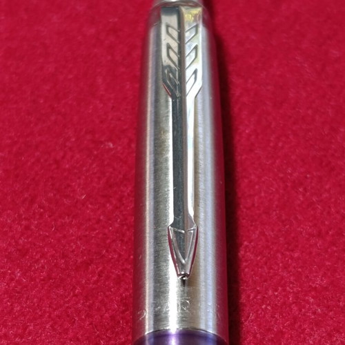 Parker Jotter pen Victoria Violet used
