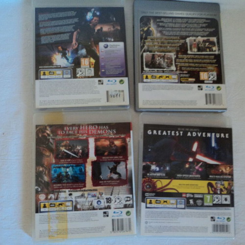 PS3 and PC games used, pack of 12 including Lego and Infamous
