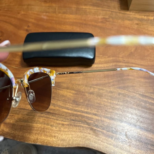 Gentle Monster oversized sunglasses used, mirrored lenses