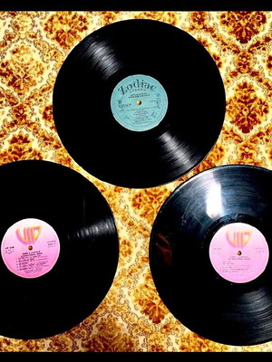 3 LP GINO & LUCILLE used, International Show 1979 and Disco Reggae pack