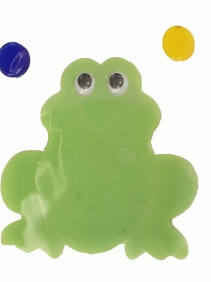 Decorative frog jelly stickers new for glass surfaces