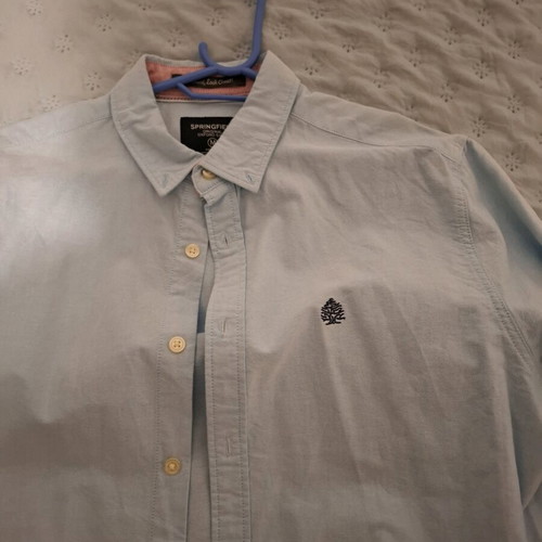 Springfield men's shirt new, blue, size M