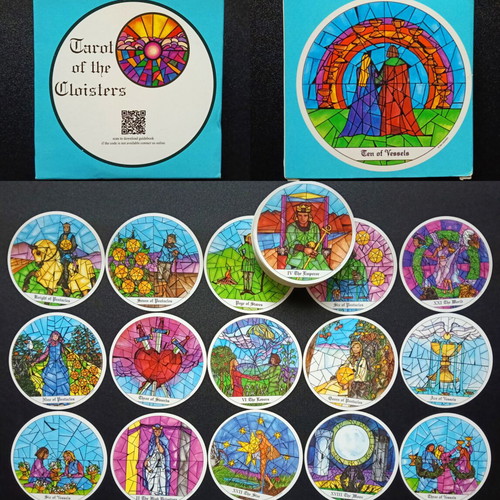Tarot of the Cloisters deck like new, set of 78 cards