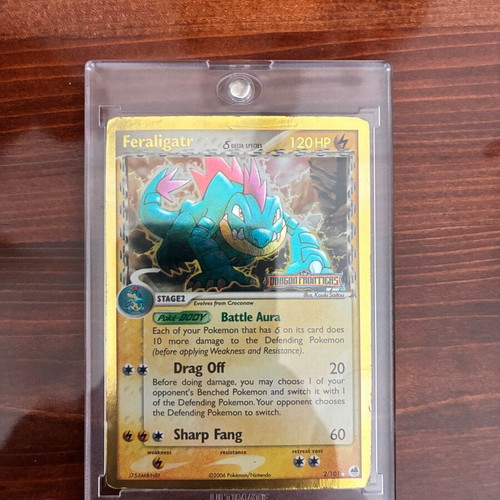 Feraligatr holo 2/101 like new