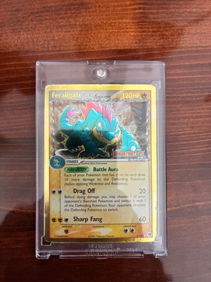 Feraligatr holo 2/101 like new