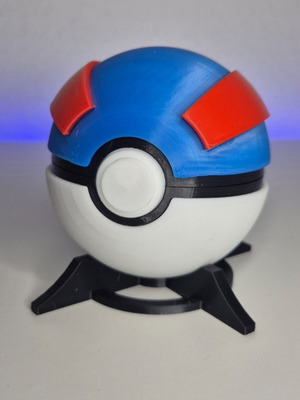 Great Ball Pokeball Nintendo Switch Cartridge Holder like new