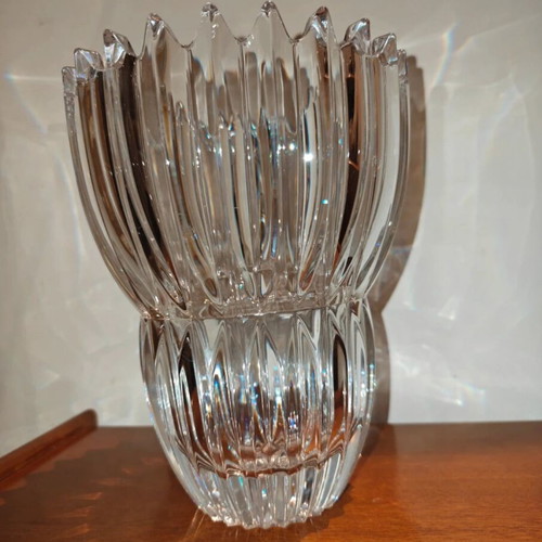 Vintage Mikasa Ice Palace Crystal Vase like new