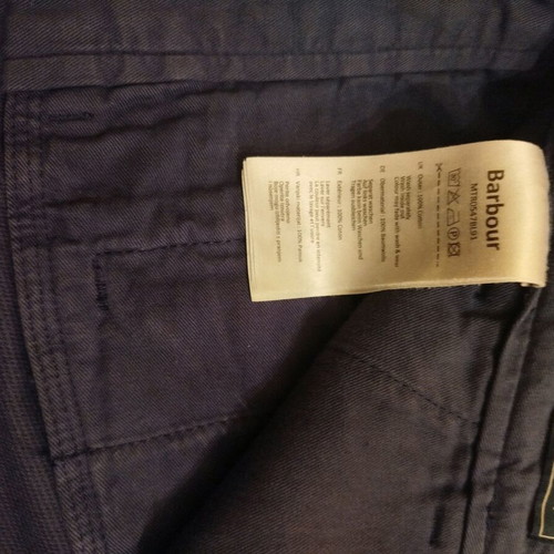 Barbour men's shorts blue size M like new