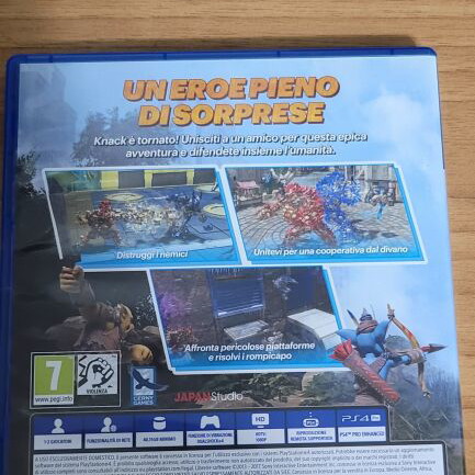 Knack 2 PS4 game, European version