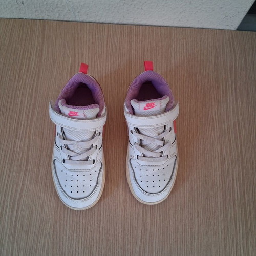 Nike All Day Play Girls' Shoes Size 27 Like New, Pink and Purple
