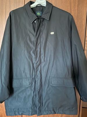 Lacoste jacket like new, black, sizes XL and XXL