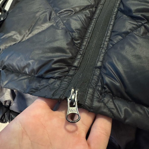 And Wander Black Diamond Stitch Down Jacket like new, size M-L