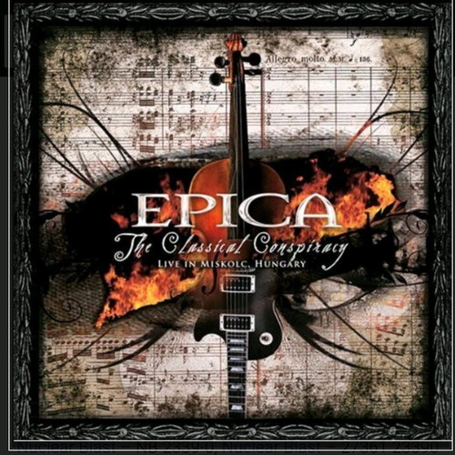 Epica The Classical Conspiracy CD near mint, live in Miskolc