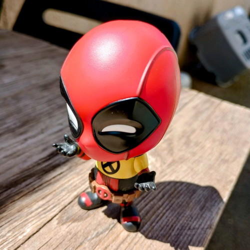 Deadpool Hot Toys Cosbaby Trainee used set of 3 figures